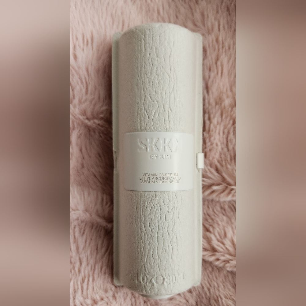 SKNN BY KIM Vitamin C8 Serum, 1 Fl. Oz./30 mL, NEW, Vitamin C, Kim Kardashian